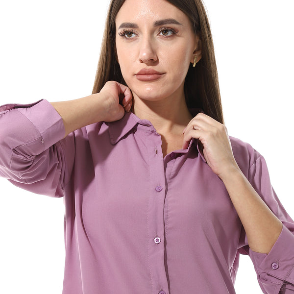 Casual_Long_Sleeves_Chemise_-_Lavendar