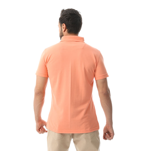 Pique Pattern Polo Shirt