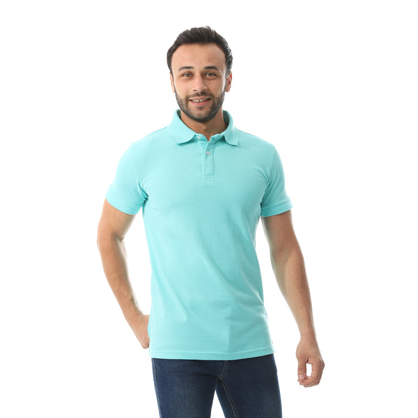 Pique Pattern Polo Shirt