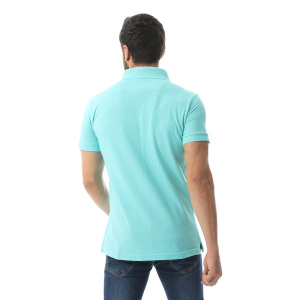 Pique Pattern Polo Shirt