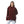 Wind Red High-Low Knitted Hoodie