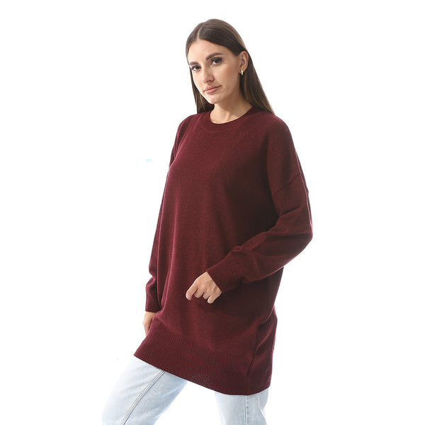Knitted Slip On Pullover