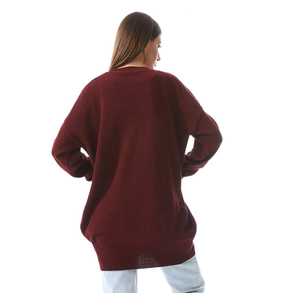 Knitted Slip On Pullover
