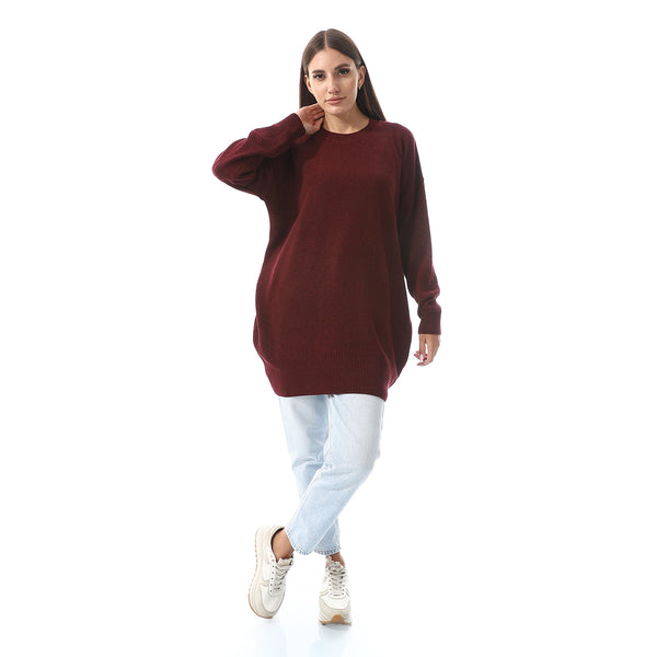 Knitted Slip On Pullover