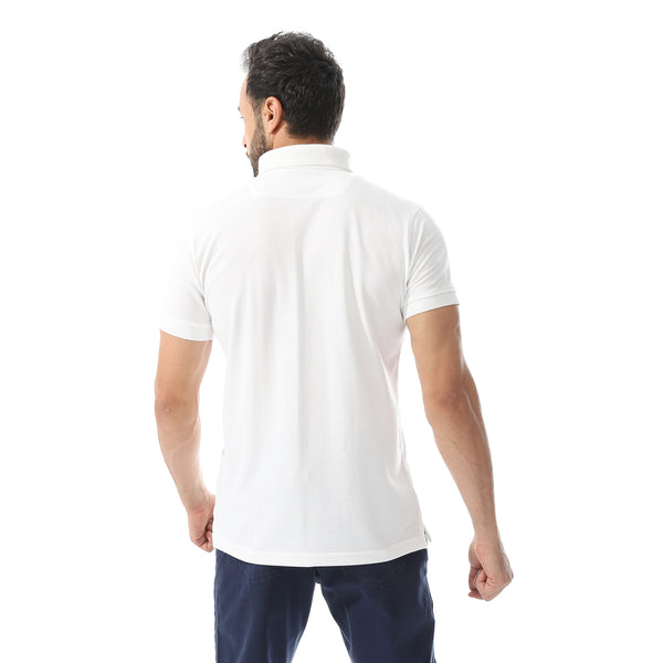 Pique Pattern Polo Shirt