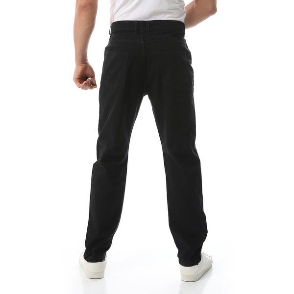Straight Leg Gabardine Pants