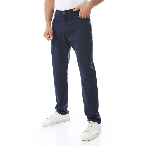 Straight Leg Gabardine Pants
