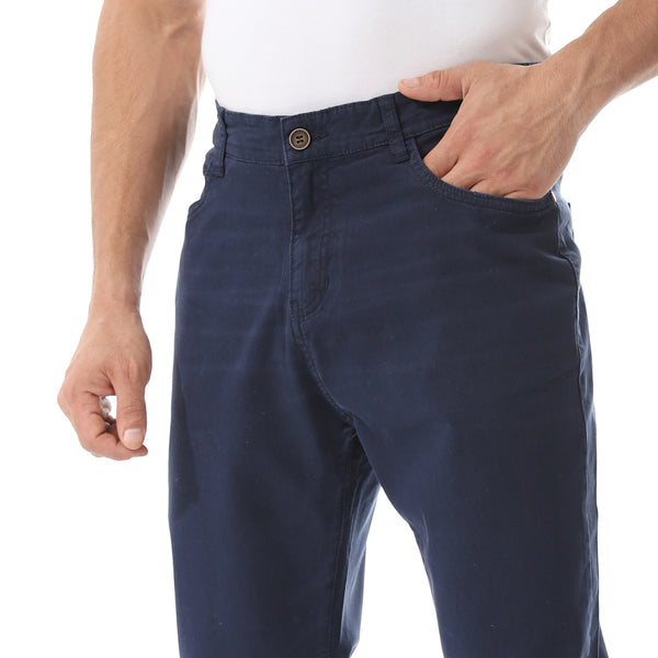 Straight Leg Gabardine Pants