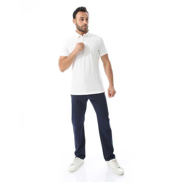 Straight Leg Gabardine Pants