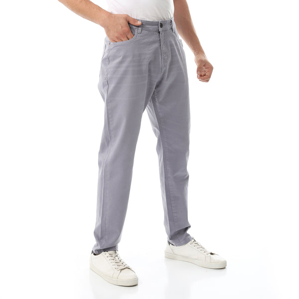 Straight Leg Gabardine Pants