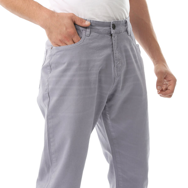 Straight Leg Gabardine Pants