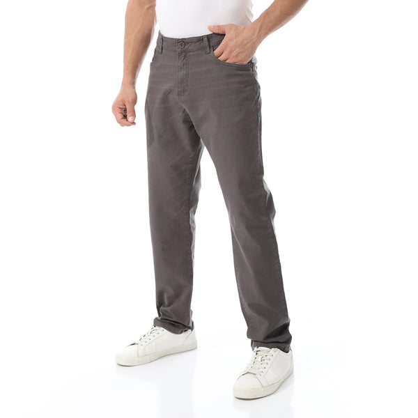 Straight Leg Gabardine Pants