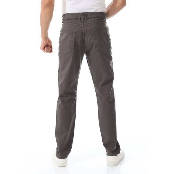 Straight Leg Gabardine Pants