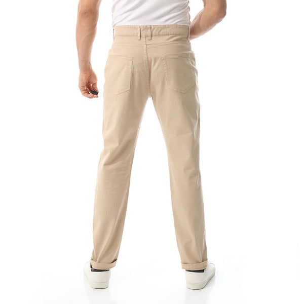 Straight Leg Gabardine Pants
