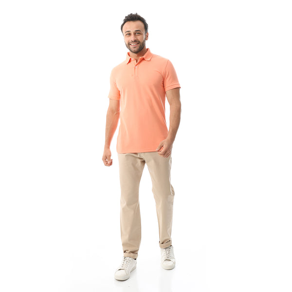 Straight Leg Gabardine Pants