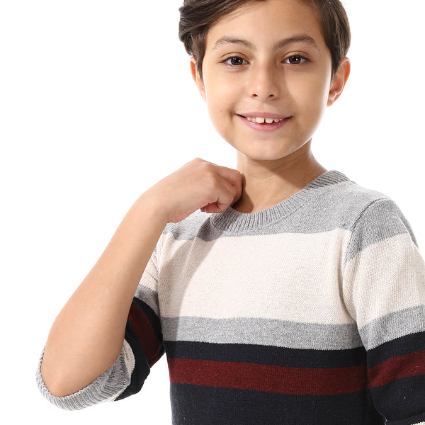 _Slip_On_Round_Collar_Boys_Pullover
