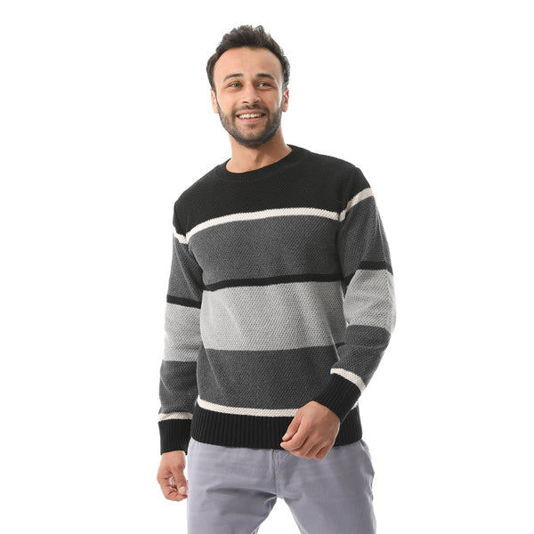 Round Neck Slip On Pullover