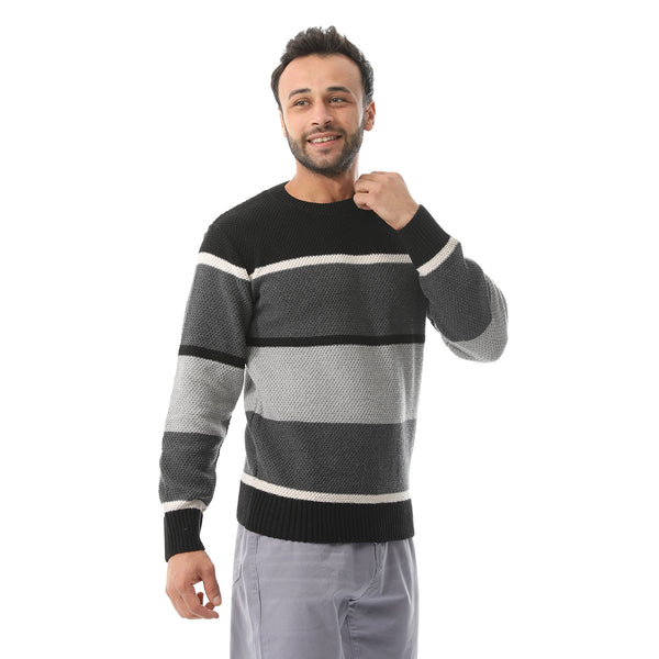 Round Neck Slip On Pullover
