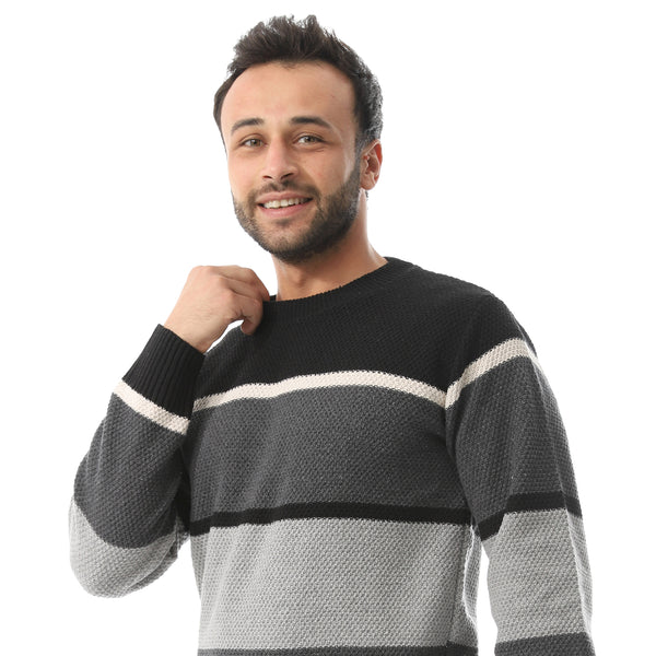 Round Neck Slip On Pullover