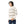 Crew Neck Buttons Closure Striped Sweater - Beige & Brown