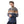 Crew Neck knit pullover Beige & navy blue
