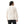 Ribbed Neck & Trim Zipper Sweater - Off White