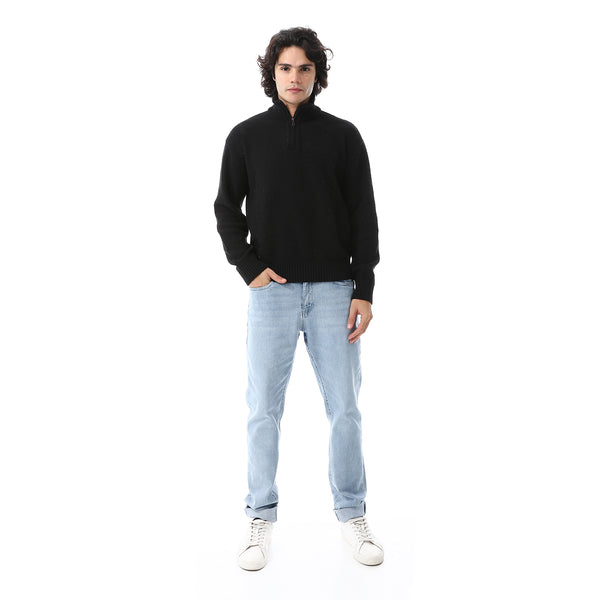 Black_Long_Sleeves_Knitted_Sweater