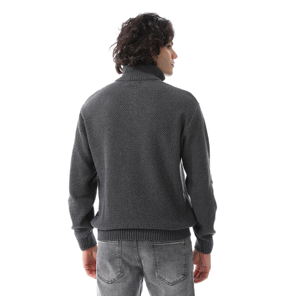 Dark_Grey_Long_Sleeves_Knitted_Sweater