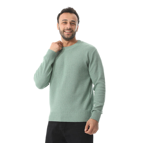 Round Collar Slip On Pullover