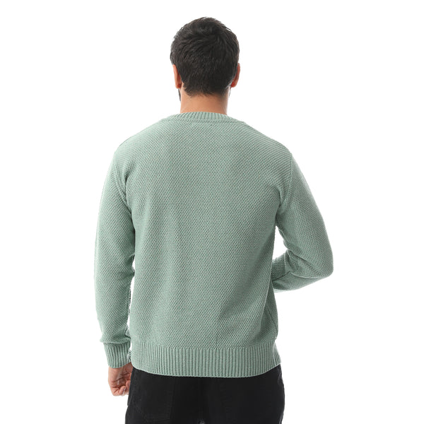 Round Collar Slip On Pullover