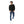 V-Neck Knitted Long Sleeves Pullover - Black