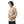 Ribbed Neck & Trim Zipper Sweater - Beige