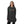 Dark Grey Crew Neck Loose Fit Sweater
