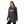 Loose Fit Embroidered Sweater - Dark Grey