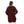 Long Sleeves Embroidered Sweater - Burgundy