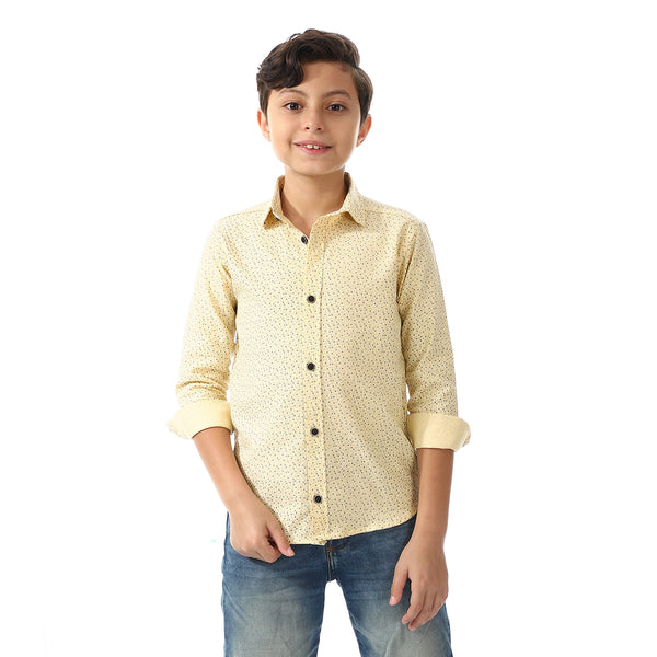 Casual Long Sleeves Shirt For Boys