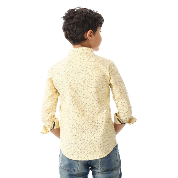 Casual Long Sleeves Shirt For Boys