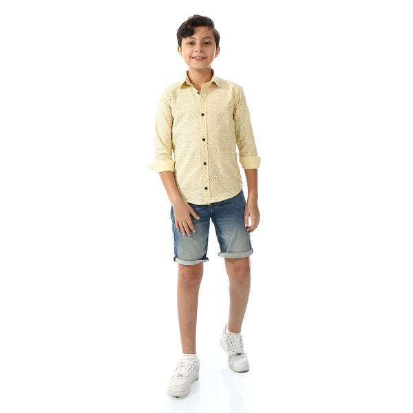 Casual Long Sleeves Shirt For Boys