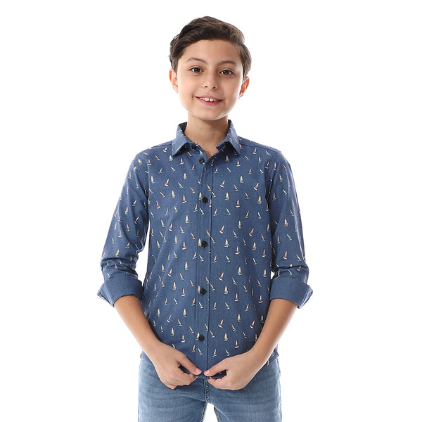 Denim_Blue_Buttons_Down_Closure_Boys_Shirt