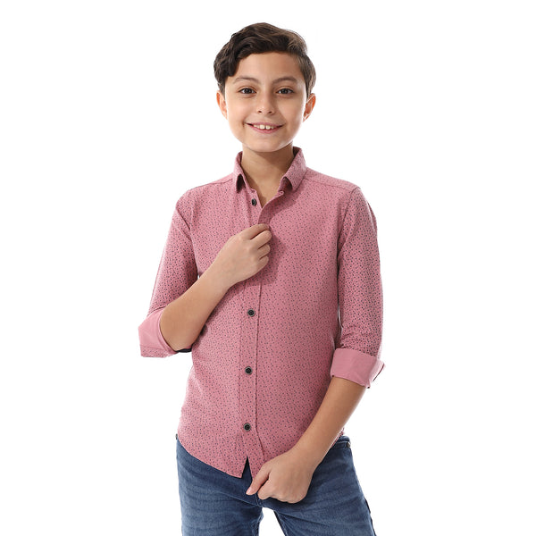 Squares_Long_Sleeves_Boys_Shirt