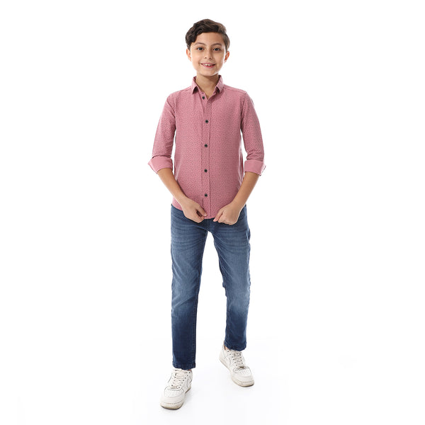 Squares_Long_Sleeves_Boys_Shirt