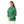 Heather Green Long Sleeves Slip On Hoodie