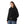 Long Sleeves Fleece Hoodie - Black