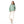 Long Sleeves Fleece Hoodie - Mint Green