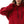 Long Sleeves Fleece Hoodie - Dark Red