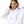 Long Sleeves Fleece Hoodie - White