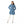 Medium Blue Long Sleeves Denim Shirt