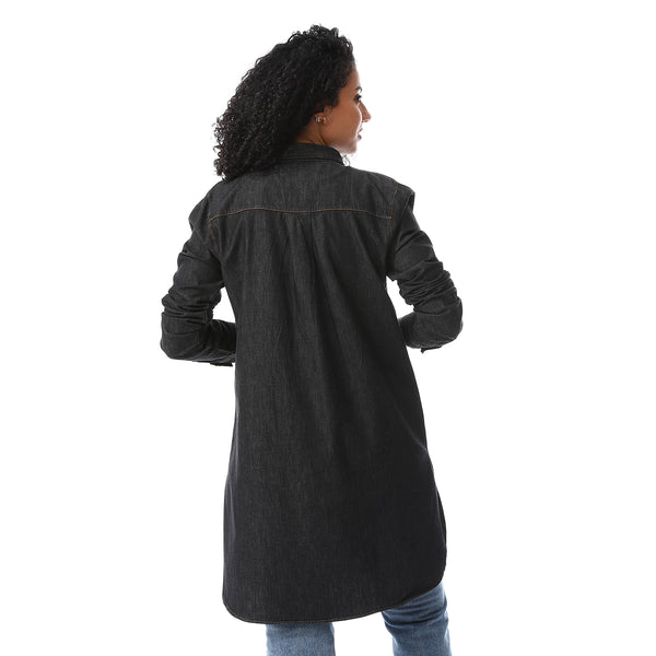 Grey_Long_Sleeves_Denim_Shirt