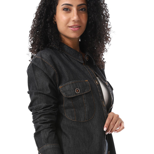 Grey_Long_Sleeves_Denim_Shirt