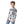 Self Pattern Long Sleeves Boys Pullover - Grey, Black & White